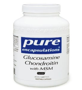 Pure Encapsulations Glucosamine Chondroitin with MSM