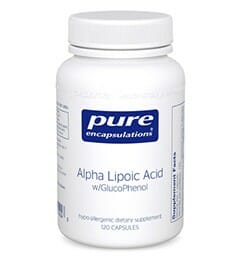 pure encapsulations alpha lipoic acid