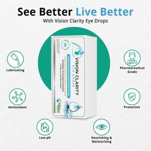 Vision Clarity Eye Drops, 2 Vials per box each 5ml - Image 3