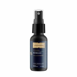 Quicksilver Scientific Liposomal Methyl B12, Methylcobalamin with Phospholipid Delivery, 1 oz Bottle
