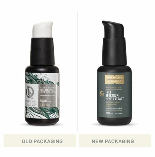 Quicksilver Scientific Full Spectrum Hemp Extract, Highly Bioavailable CBD Spray, 30 or 50 mL Bottle