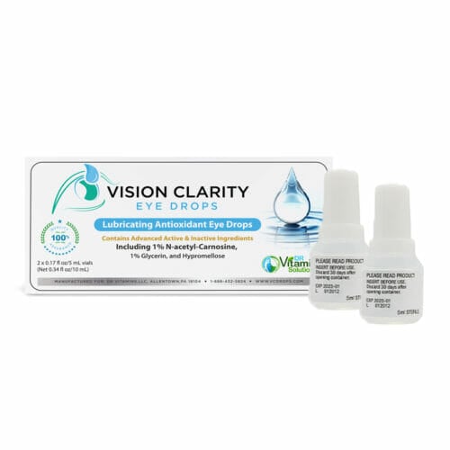 Vision Clarity Eye Drops, 2 Vials per box each 5ml