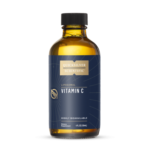 Quicksilver Liposomal Vitamin C, Featuring Quali-C from DSM, 4 oz Bottle