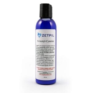 Zetpil N Acetyl Cysteine (NAC), Ultra Absorbable Deep Penetrating Cream, 6 oz Bottle