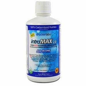 Drucker Labs IntraMAX 2.0, 100% Organic, 415 Nutrients, All-In-One Liquid Vitamin Supplement, 32 Servings