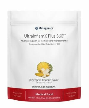 metagenics, ultrainflamx plus 360, pineapple