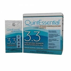 QuintEssential Optimum Mineralization 3.3, Same as Original Quinton Hypertonic, 30 Sachets