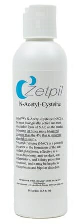 nac, zetpil, topical cream, N-Acetyl-Cysteine, NAC Deep Penetrating Cream