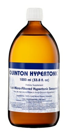 Buy Quinton Hypertonic Water in phials on Kazidomi