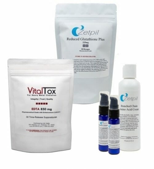 Zetpil | EDTA Heavy Metal Detox Kit | ZDETOX24E | Detoxification