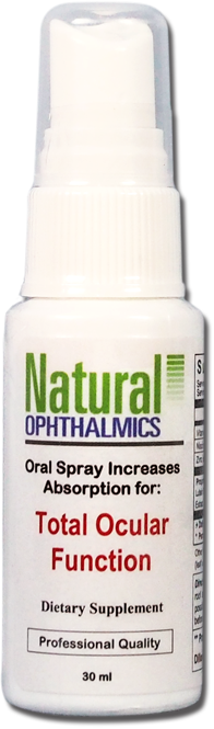 Natural Ophthalmics Total Ocular Function Oral Absorption Spray