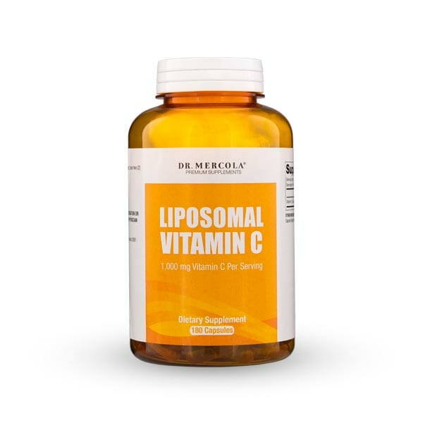 Dr. Mercola Liposomal Vitamin C greatly improves the bioavailability of vit...