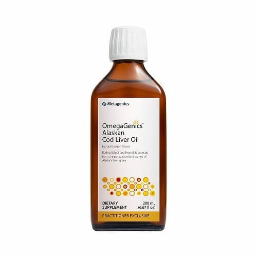 Omegagenics Alaskan Cod Liver Oil | Metagenics | Omega-3 Fatty Acids