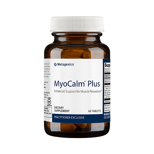 MyoCalm Plus | Metagenics | Muscular Relaxation - Herbs - Minerals - muscle relaxer