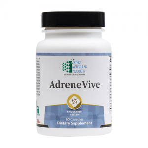 AdreneVive | Ortho Molecular Products | Stress - HPA Axis, 60 Caps, adaptogenic botanicals