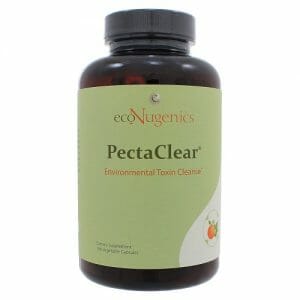 PectaClear | EcoNugenics | Citrus Pectin - Alginate - Detox, 180 Capsules