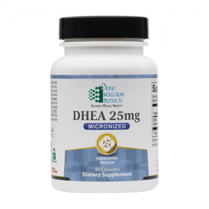 Ortho Molecular Products DHEA 25mg, anti-aging, 25 mg