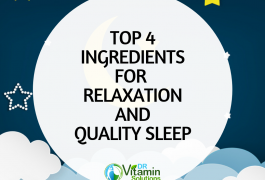 Discover the top 4 supplements for relaxation and quality sleep, lipocalm