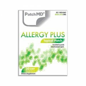 PatchMD Allergy Plus Topical Patch, Quercetin, Stinging Nettles & More, 30 Patches