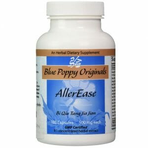 Blue Poppy AllerEase, 180 capsules, aller ease
