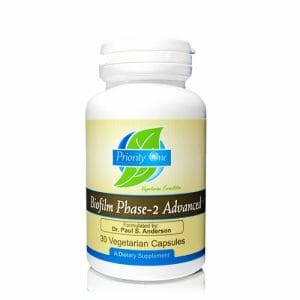 Biofilm Phase-2 Advanced | Priority One Vitamins | 30 Vegetable Capsules