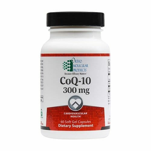Ortho Molecular Products CoQ-10 300 mg, 60 Softgels