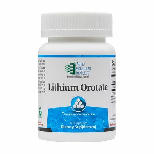 Ortho Molecular Products Lithium Orotate