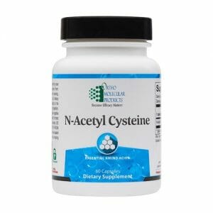 Ortho Molecular Products N-Acetyl-Cysteine, Antioxidant Precursor, 60 Capsules
