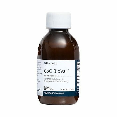 Metagenics CoQ BioVail, Apple Flavor, Liquid CoQ10 Bioavailability, 30 Servings, cardiovascular