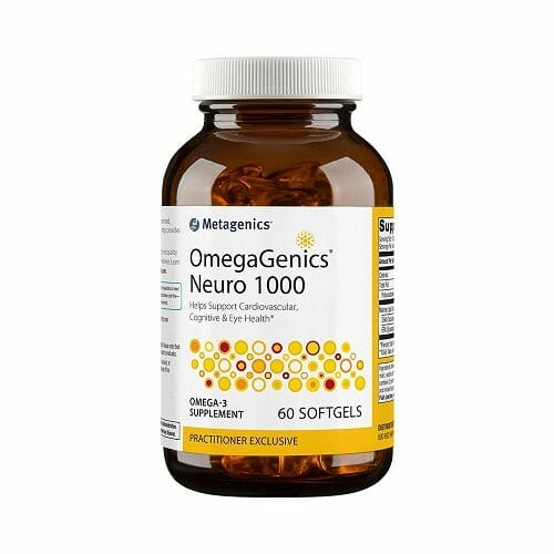 OmegaGenics Neuro 1000 | Metagenics | Cognitive Function, 60 Softgels, omega-3, epa, dha, marine lipid concentrate