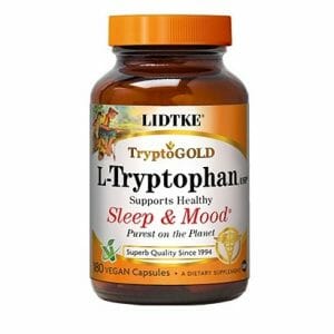 Lidtke Tryptogold, L-Tryptophan, 500 mg, 180 Capsules