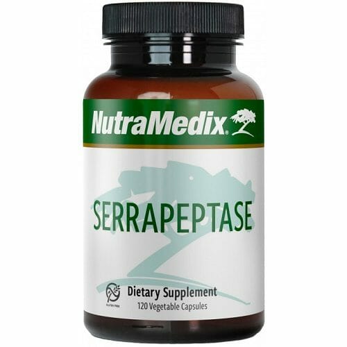 NutraMedix Serrapeptase, Proteolytic Enzyme Formula, 120 Vegetable Capsules, anti-inflammatory