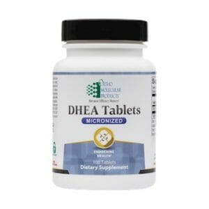 DHEA Tablets | Ortho Molecular Products | 5 mg, 100 Count