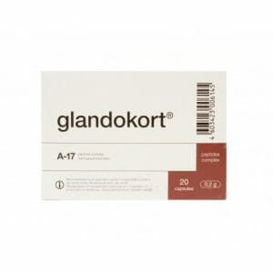 Glandokort | Natural Peptide Bioregulator | Adrenal Peptides, 20 Capsules