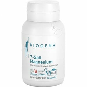 Biogena 7-salt magnesium, vcaps plus, 60 vegetarian capsules