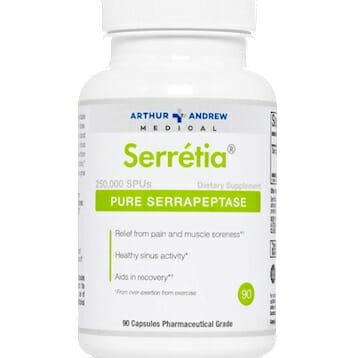 Arthur Andrew Medical Inc. Serrétia | Serrapeptase, 90 Capsules