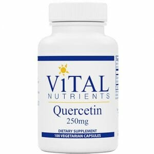 Vital Nutrients Quercetin | 250 mg, 100 Vegetarian Capsules