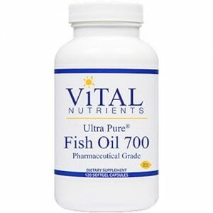 Vital Nutrients Ultra Pure Fish Oil 700 | EPA & DHA, 120 Softgels