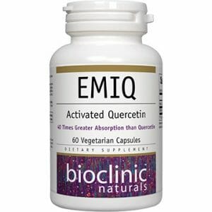 Bioclinic Naturals EMIQ | Activated Quercetin, 60 Vegetarian Capsules