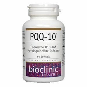 Bioclinic Naturals PQQ-10 | Pyrroloquinoline Quinone & CoQ10, 60 Gels