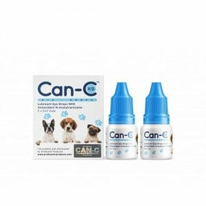 Can-C K9 Eye Drops | N-acetylcarnosine, NAC, Dogs, 2 Vials