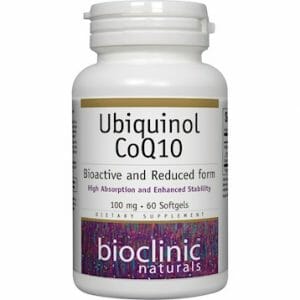 Bioclinic Naturals Ubiquinol CoQ10 | 100 mg, 60 Softgels