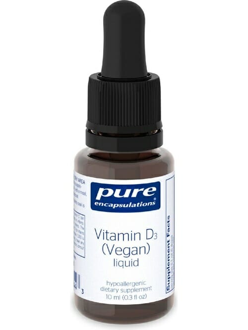 Pure Encapsulations Vitamin D3 Liquid Vegan