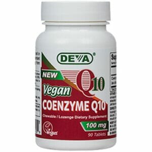 Deva Nutrition LLC Vegan Coenzyme Q10 100 mg