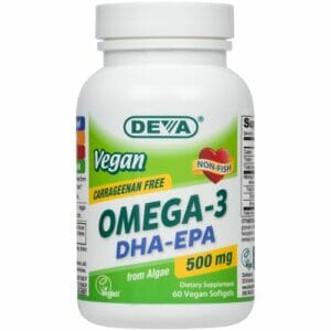 Deva Nutrition LLC Vegan DHA-EPA 500 mg