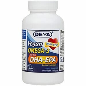 Deva Nutrition LLC Vegan Omega-3 DHA-EPA 300mg