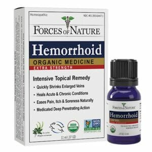 Forces of Nature Hemorrhoid Extra Strength Organic