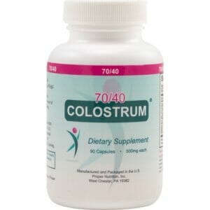 Proper Nutrition Colostrum 70/40 500 mg