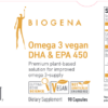 Vegan Omega 3 DHA & EPA 450 90 caps