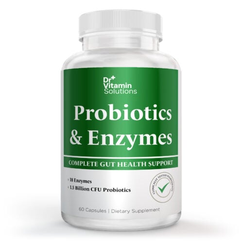 DR Vitamin Solutions Probiotics and Enzymes, 60 Capsules